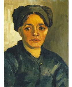 Vincent van Gogh, Kopf einer Bäuerin. 1884