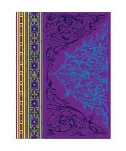 Jace Grey, STRIP PATTERN PURPLE I