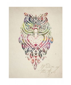 Melody Hogan, COLORFUL OWL II