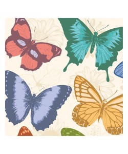 Jace Grey, COLORFUL BUTTERFLIES III