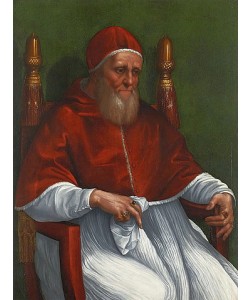 Raffael (Raffaello Sanzio), Bildnis des Papstes Julius II. 1511/12