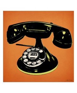 Tina Carlson, TELEPHONE ORANGE I