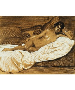 Théophile-Alexandre Steinlen, Liegender Akt.