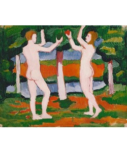 August Macke, Adam und Eva. 1910