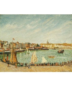 Camille Pissarro, Nachmittagsonne am Hafen von Dieppe. 1902