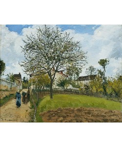 Camille Pissarro, Landschaft in Louveciennes. 1870