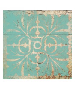 Jace Grey, PATTERN IN TURQUOISE I