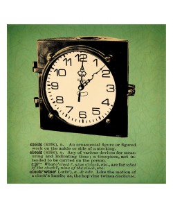 Tina Carlson, RETRO CLOCK