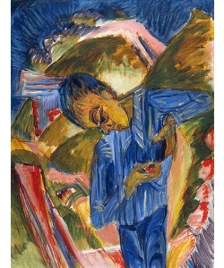 Ernst Ludwig Kirchner, Bube mit Bonbons. 1918