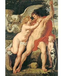 Peter Paul Rubens, Venus und Adonis. Um 1610
