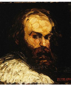 Paul Cézanne, Selbstportrait des Künstlers. 1866