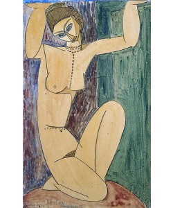 Amadeo Modigliani, Karyatide. 1913
