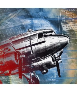 Peter Sander, Flugzeug DC3