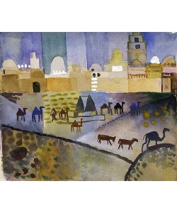 August Macke, Kairouan I.  1914.