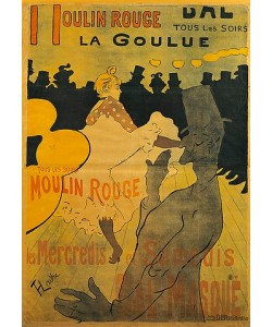 Henri de Toulouse-Lautrec, Moulin-Rouge, La Goulue. 1891