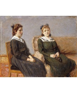 Max Liebermann, Die Zwei Schwestern Leder. 1911