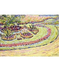 Ernst Ludwig Kirchner, Blumenbeete. 1906
