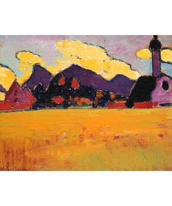 Alexej von Jawlensky, Landschaft bei Murnau. Um 1910
