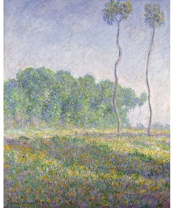 Claude Monet, Frühlingslandschaft, Giverny (Paysage du Printemps, Giverny). 1894