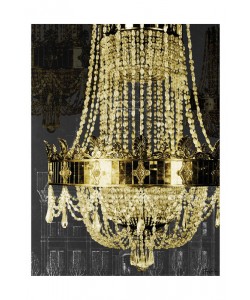 Tina Carlson, CHANDELIER GOLD I