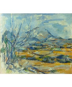 Paul Cézanne, Montagne Sainte-Victoire 1890/94.
