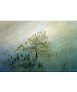 Caspar David Friedrich, Morgennebel im Gebirge.