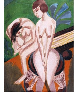 Ernst Ludwig Kirchner, Zwei Akte im Raum. 1914