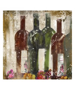 Cynthia Alvarez, WINE BOTTLES II