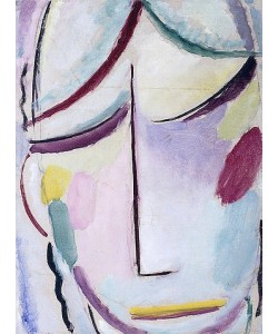 Alexej von Jawlensky, Heilandsgesicht. Um 1921