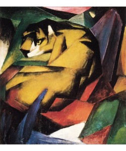Franz Marc, Der Tiger