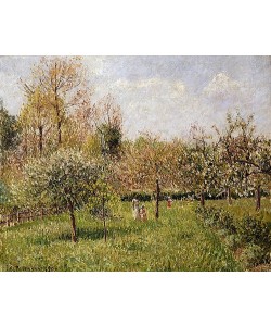 Camille Pissarro, Frühling in Eragny (Printemps à Eragny). 1900