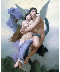 William Adolphe Bouguereau, Die Entführung der Psyche.