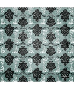 Diane Stimson, TEAL DAMASK I