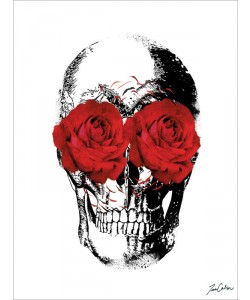 Tina Carlson, FLOWER SKULL I