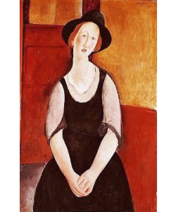 Amadeo Modigliani, Bildnis der Thora Klinckowstrom. 1919