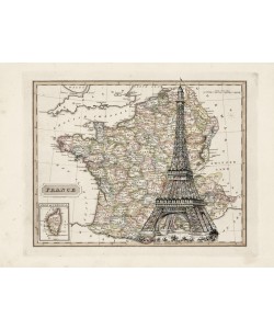 Tina Carlson, EIFFEL TOWER MAP