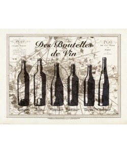 Tina Carlson, PARIS WINE BOTTLES