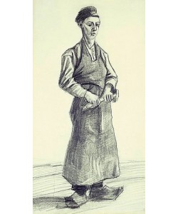 Vincent van Gogh, Der junge Schmied (Le Garcon Forgeron). 1882