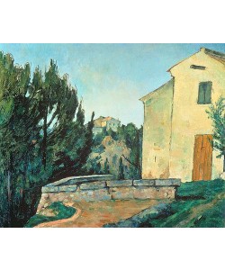 Paul Cézanne, Verlassenes Haus in Tholonet.