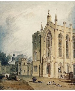 Joseph Mallord William Turner, Cassiobury, West Front. Um 1807