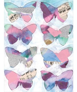 Beverly Dyer, BUTTERFLY WINDOWS I