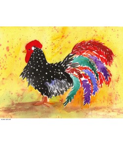 Beverly Dyer, FARM HOUSE ROOSTER I