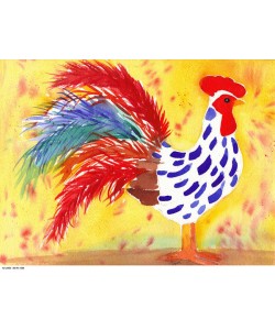 Beverly Dyer, FARM HOUSE ROOSTER II