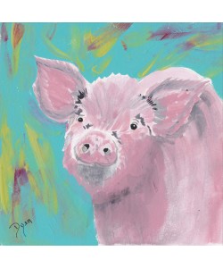 Beverly Dyer, FARM LIFE PIG II