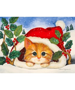 Laurie Korsgaden, CHRISTMAS CAT I