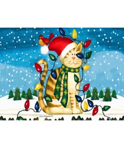 Laurie Korsgaden, CHRISTMAS CAT II