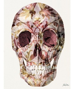Tina Carlson, SKULL WITH PATTERN I