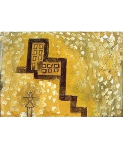 Paul Klee, Das Haus in der Höhe. 1923
