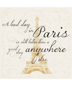 Lauren Gibbons, PARIS GOLD AND WHITE I