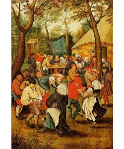 Pieter BRUEGHEL DER Jüngere, Das Hochzeitsfest.